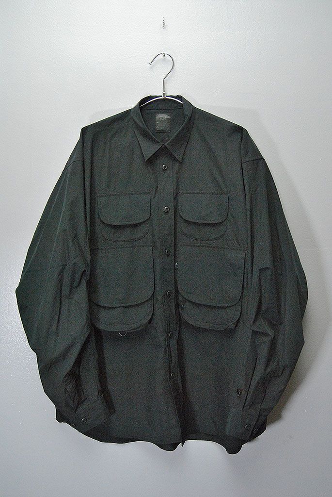 DAIWA PIER 39 Tech Anglers Shirts L S ダイワピア39 シャツ ブラック M