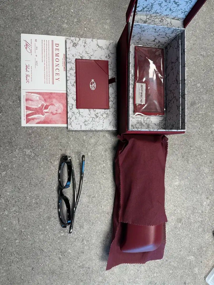 JACQUES MARIE MAGE ジャックマリーマージュ demoncey ブラック