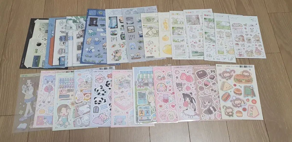 5番 作家ダイアリーデコシールステッカー 商品別価格設定あり870 み