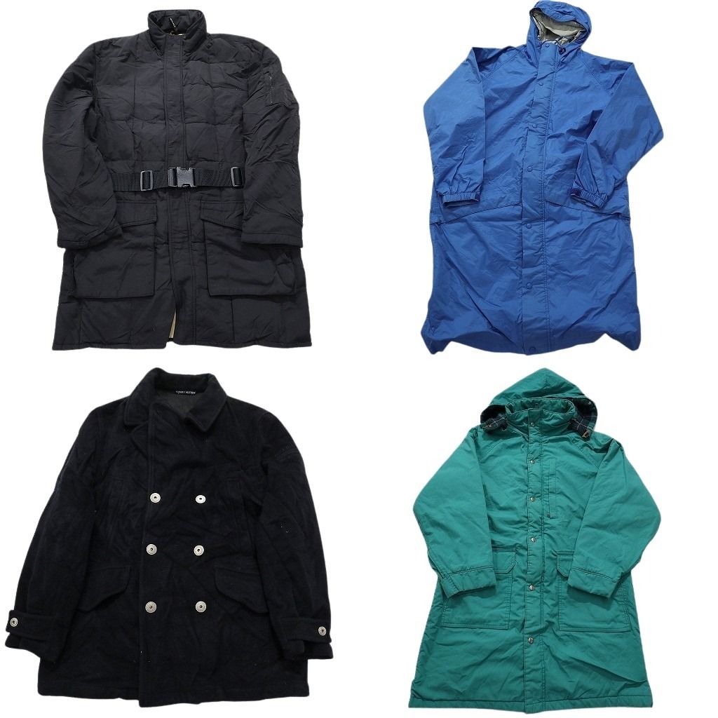 古着卸 ブランドMIX コート 4枚セット レディース エルエルビーン トミーヒルフィガー 古着 NC5845
