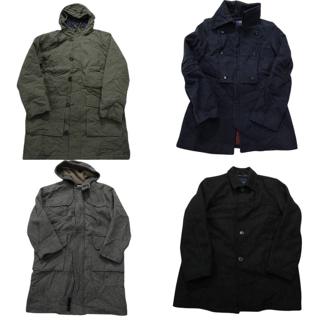 古着卸 ブランドMIX コート 4枚セット レディース トミーヒルフィガー ブルックス G-STAR RAW 古着 NC5841