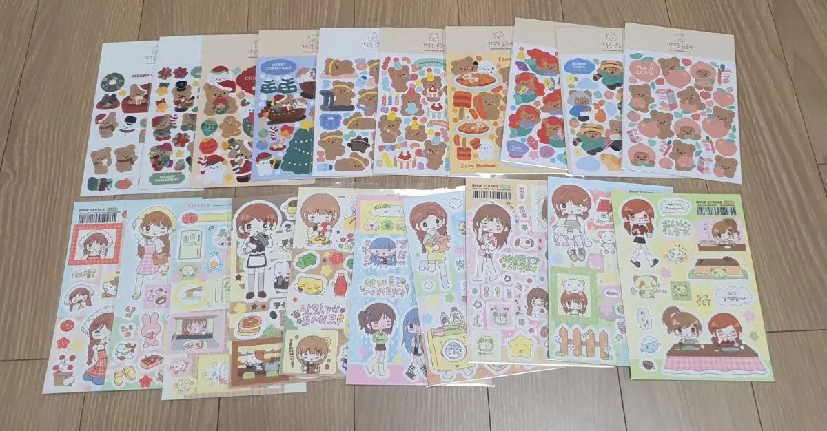 7番 作家 ダイアリーデコ シールステッカー 商品別価格設定あり870 み