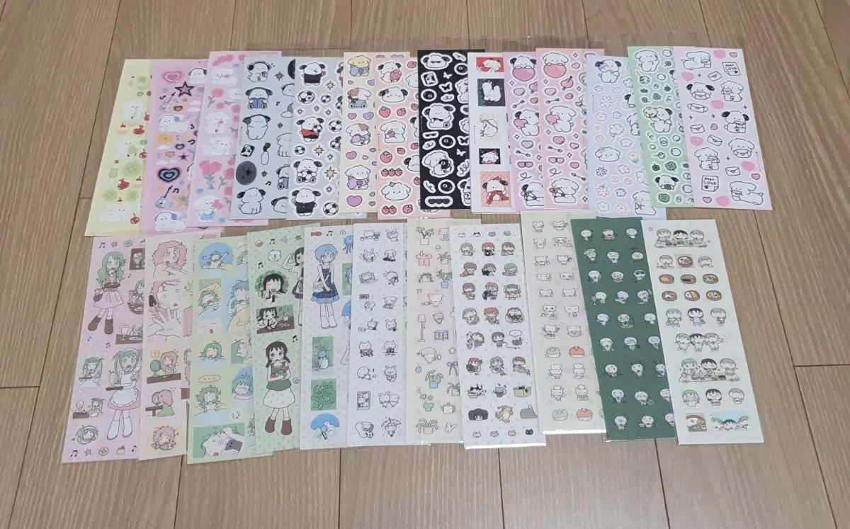 7番 作家 ダイアリーデコ シールステッカー 商品別価格設定あり870 み