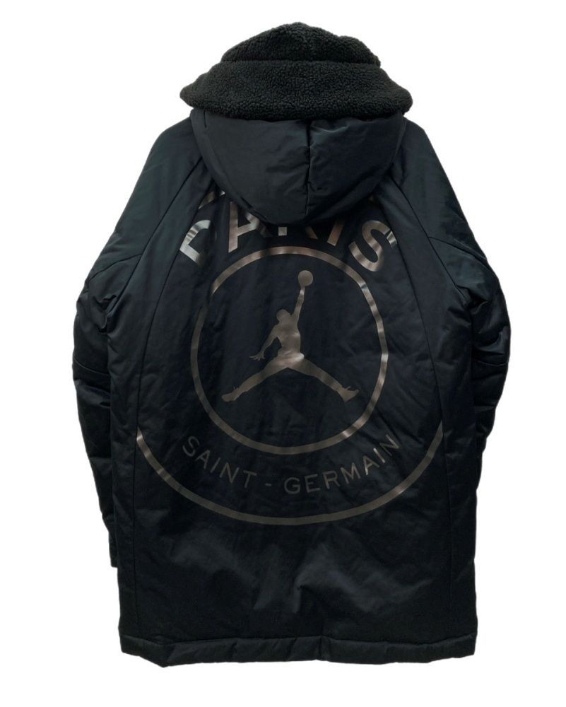 ジョーダン JORDAN 18AW PSG Flight PARKA JACKET パリサンジェルマン フライト パーカー ジャケット 黒 BQ4217-010 ジャケット ロゴ ブラック Mサイズ 104MT-2173