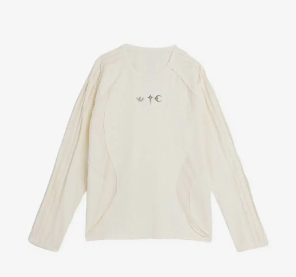 アディダス x Thug Club サグクラブ ロングスリーブ Tシャツ クリーム 白