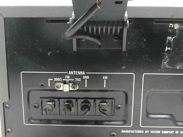 Victor ビクター オーディオセット カセットデッキ プリメインアンプ