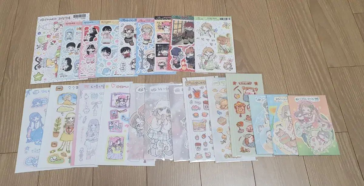 9番 作家 ダイアリーデコ シールステッカー み870