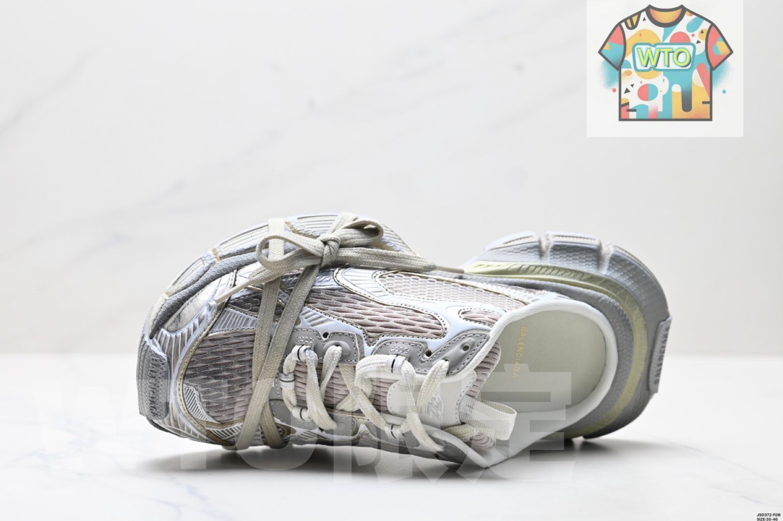 バレンシアガ Balenciaga 3XL Mule 革 かわ 製 せい トップカバースリッパ-WTO輸入1