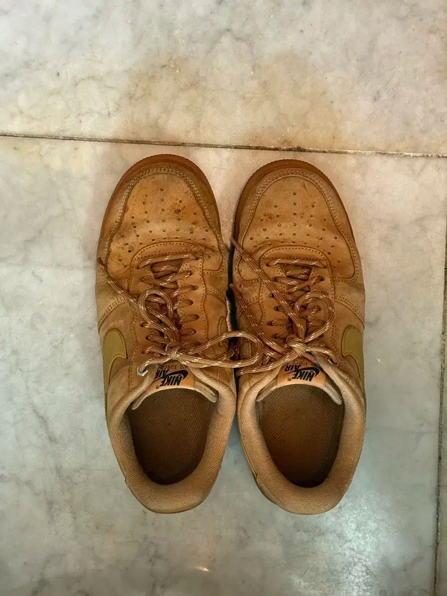 ナイキ エアフォース1 エア フォース 1 ブラウン 260