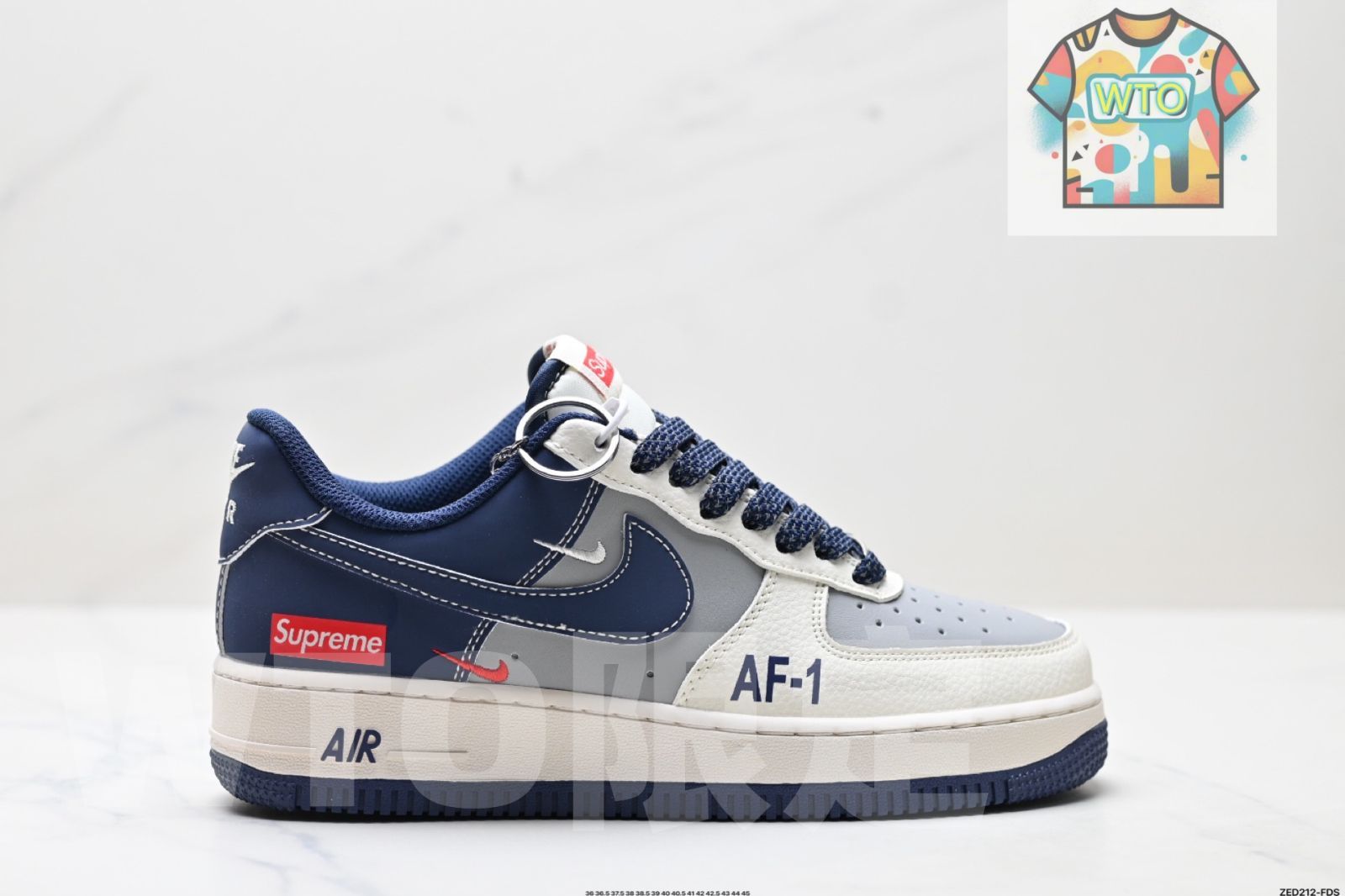 ナイキ コート ビジョン LO ロートップでユニバーサルな通気性のあるレジャースポーツスケートシューズ4-WTO輸入1