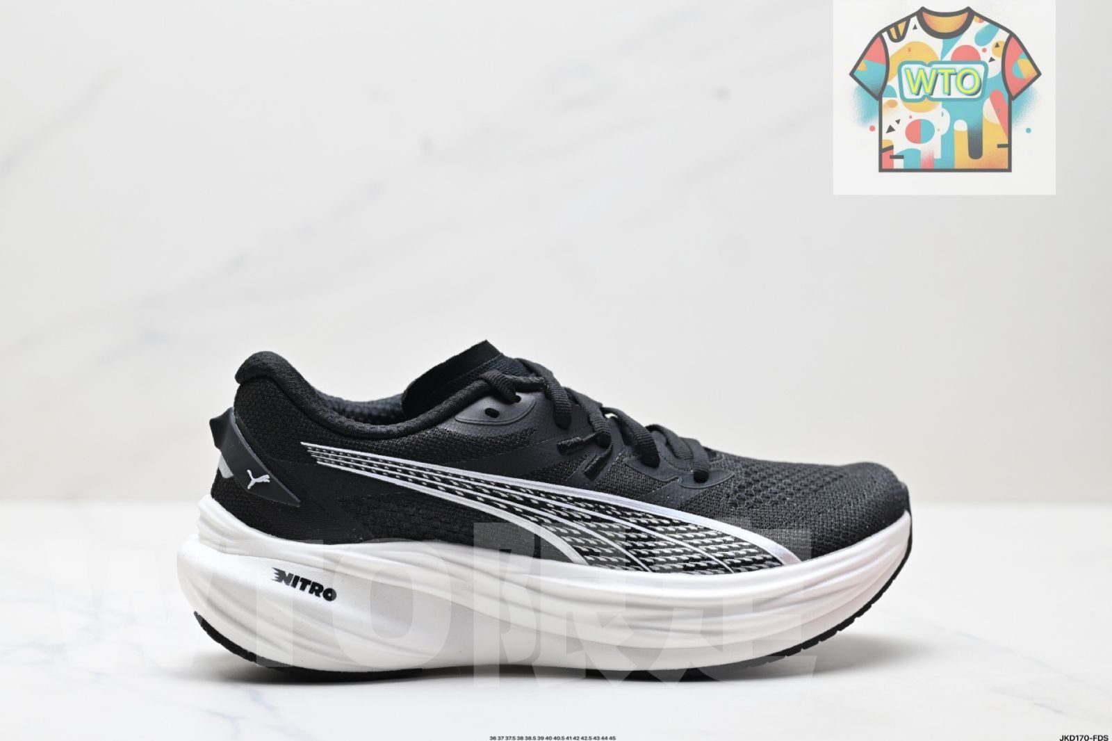 Puma プーマ Deviate NITRO 3 快適な滑り止め 耐磨耗性のあるロートップ レジャーランニングシューズ WTO輸入1