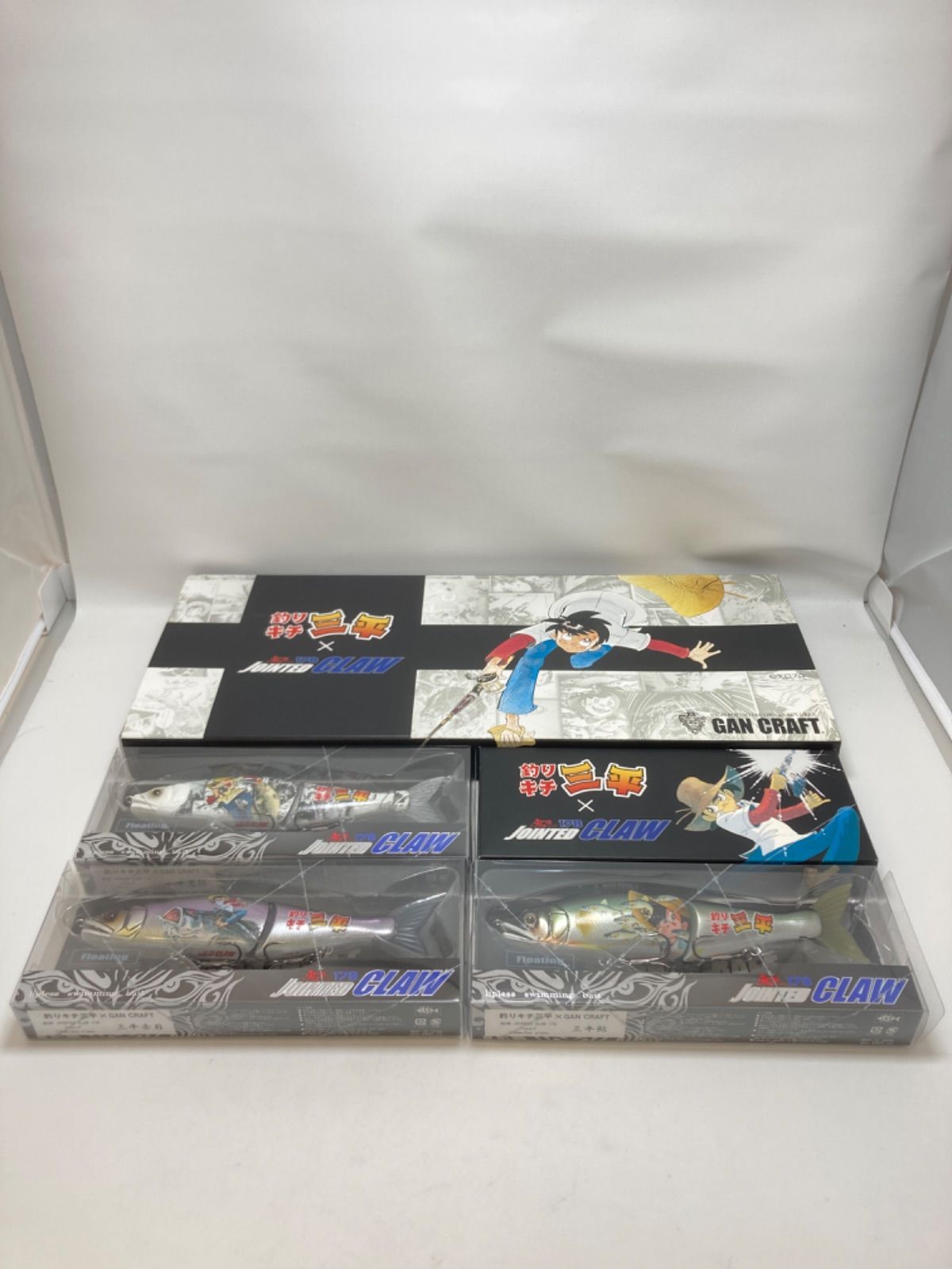 GANCRAFT 釣りキチ三平 ジョイクロ178 3色Aセット ルアー