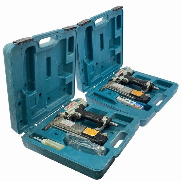 品 2台セット makita マキタ 50mm 常圧 仕上釘打 AN502N フィニッシュネイラ エアーツール118016