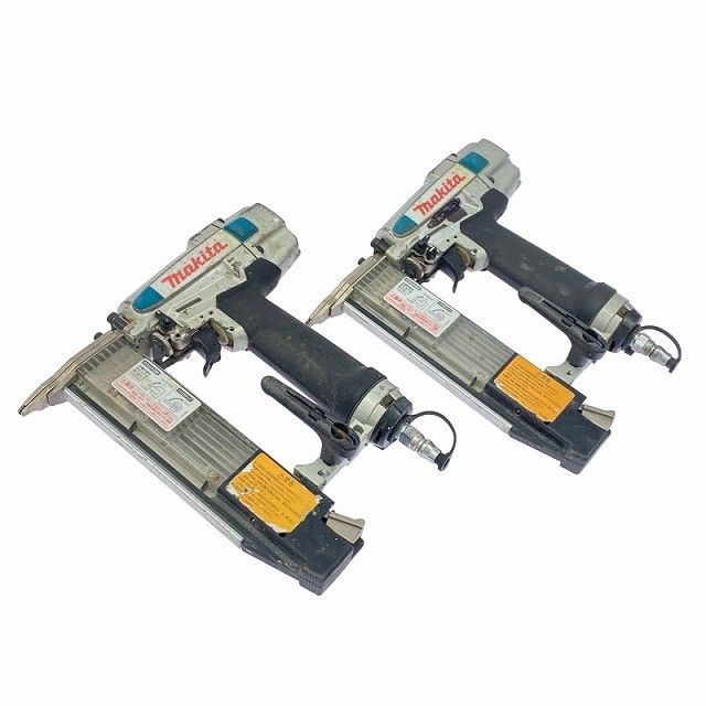  品 2台セット makita マキタ 50 mm 常圧 仕上釘打 AN 502 N フィニッシュネイラ エアーツール118016 エアータッカー エアーツール