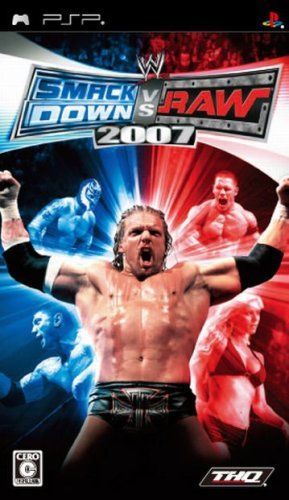 【】WWE 2007 SmackDown vs Raw - PSP