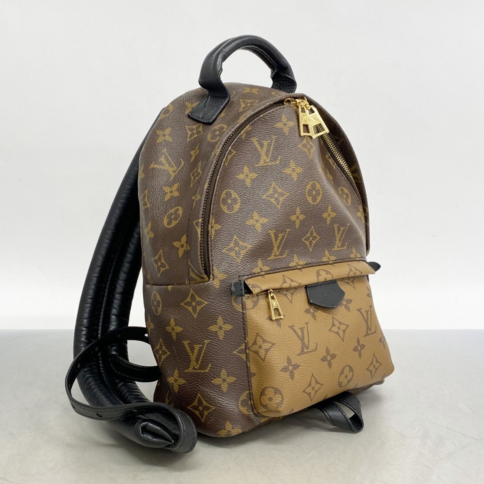 ルイ ヴィトン Louis Vuitton ルイ ヴィトン リュック デイパック モノグラム リバース パームスプリングスPM M44870 ブラウンレディース