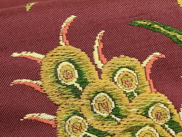 工芸帯地 九寸名古屋帯