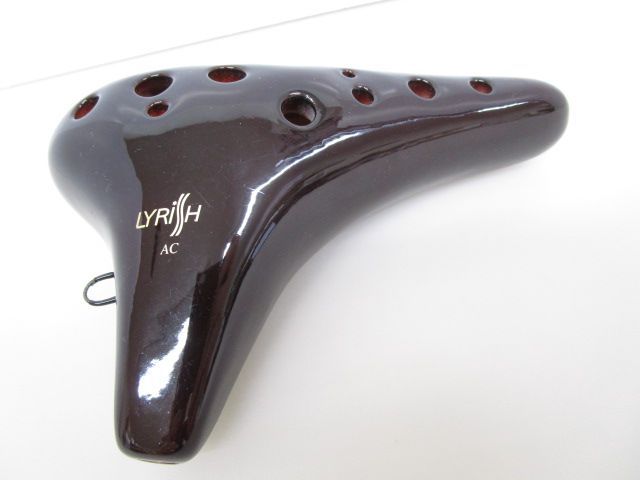 送料無料】☆LYRISH☆ライリッシュ オカリナ マエストロ AC管 艶あり