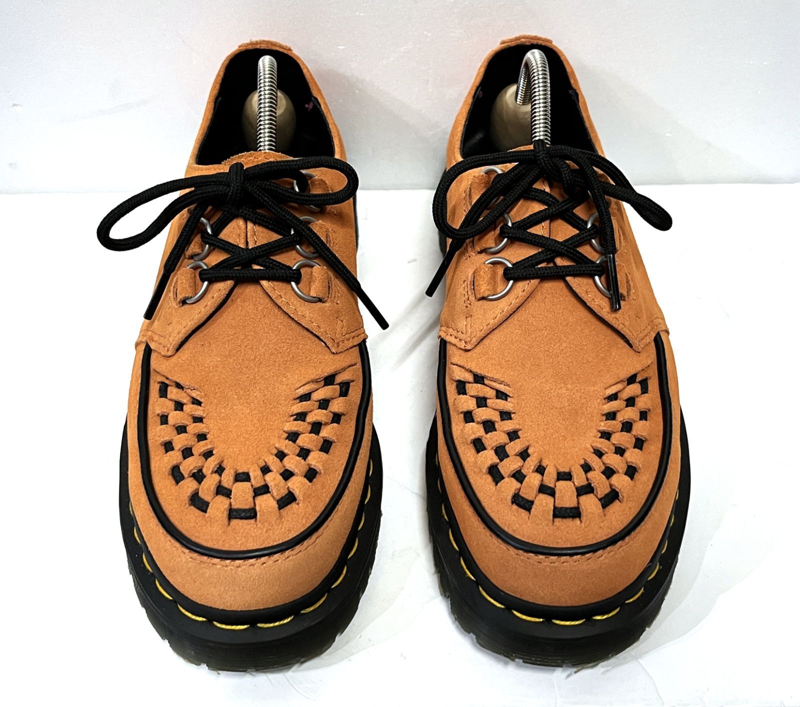 スエード クリーパーシューズ