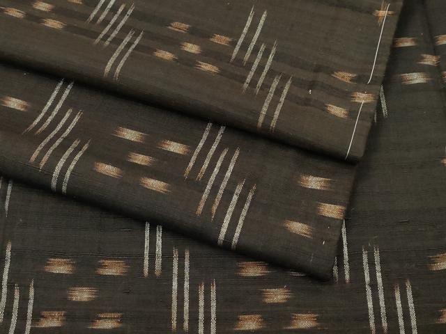 平和屋着物 上 国指定重要無形文化財 本場久米島紬 手織 s 5