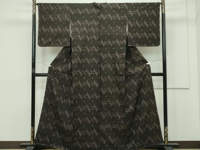 平和屋着物 上 国指定重要無形文化財 本場久米島紬 手織 s 5