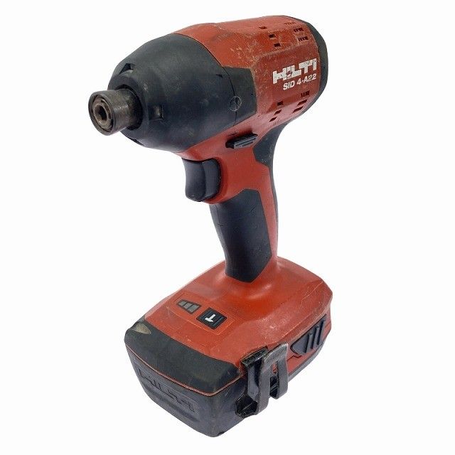 品 HILTI ヒルティ 22V 充電式インパクトドライバー SID4-A22 バッテリ1個 3.0Ah 付 コードレス バッテリー式118033