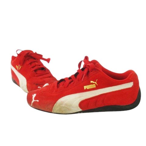 プーマ PUMA Speedcat OG All Time Red Puma White スピードキャット ドライビングシューズ スニーカー レースアップ スエード ロゴ 26.5cm 赤 レッド 398846-02 CK12 GY01