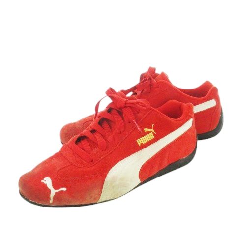 プーマ PUMA Speedcat OG All Time Red Puma White スピードキャット ドライビングシューズ スニーカー レースアップ スエード ロゴ 26.5cm 赤 レッド 398846-02 CK12 GY01