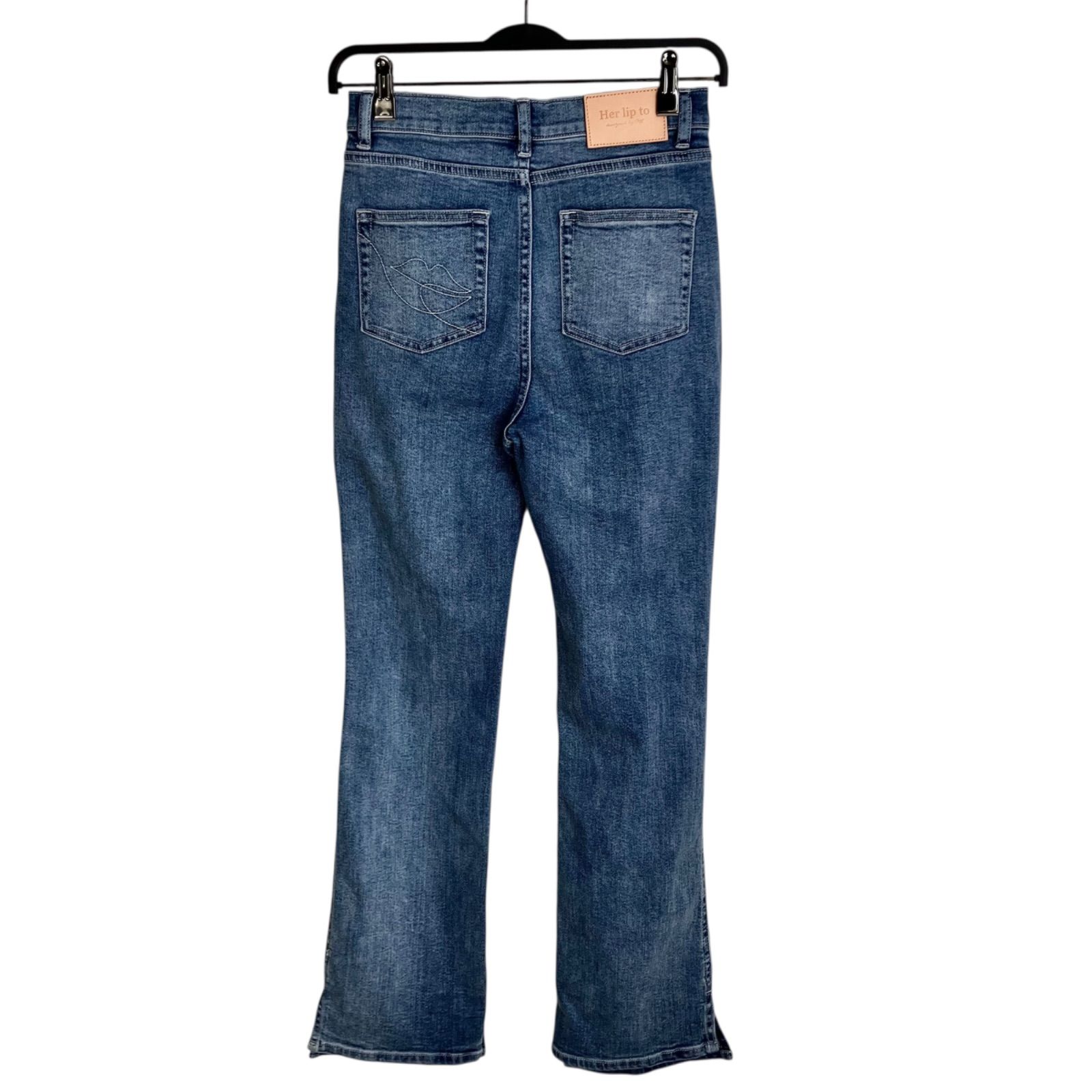 He rlip to New York High-Waisted Jeans 26 light blue ライトブルー 水色 ハーリップトゥ デニムパンツ ニューヨークハイウエストジーンズ 1251303007