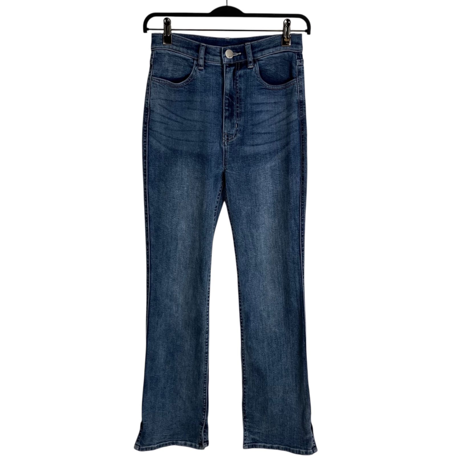 He rlip to New York High-Waisted Jeans 26 light blue ライトブルー 水色 ハーリップトゥ デニムパンツ ニューヨークハイウエストジーンズ 1251303007