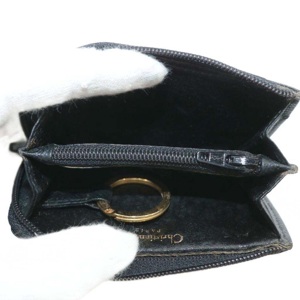 Dior ケース・小銭入れ すぐ届く！ DIOR ディオール オブリーク ジッパー 二つ折財布 (Dior