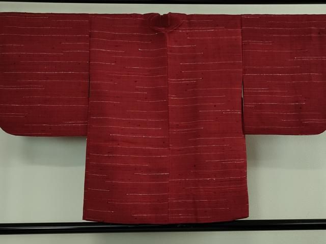 平和屋着物 上 浦野理一 経節紬 羽織 羽織紐付き kh 5