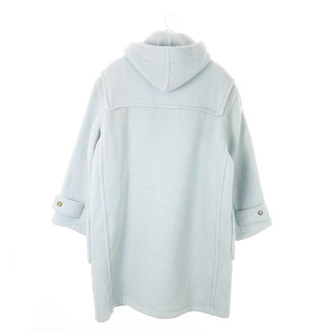 グローバーオール Gloverall ダッフルコート ロング フーディ トグルボタン M 青 ブルー AO11 GY17