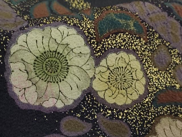  平和屋着物 上 吉乃一廉 幻の辻が花 訪問着 金彩 鬼しぼ縮緬 kh 5 訪問着 付け下げ 着物