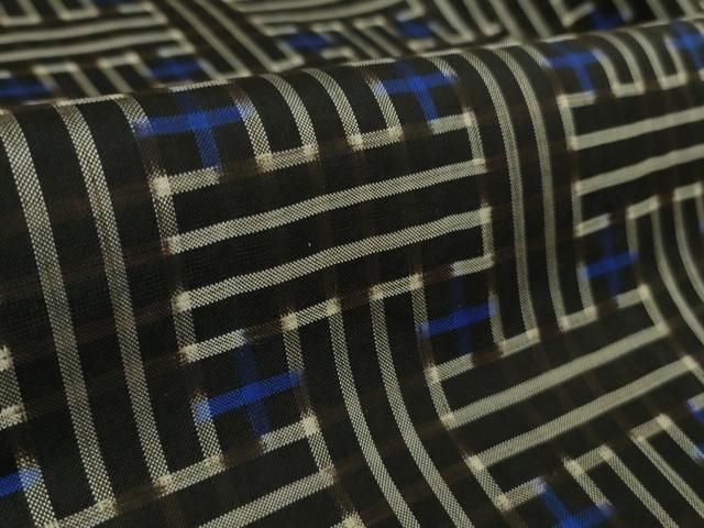  平和屋着物 本場大島紬 龍郷絣 秋名 kh 5 紬 着物