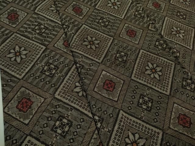  平和屋着物 本場大島紬 龍郷絣 kh 5 紬 着物