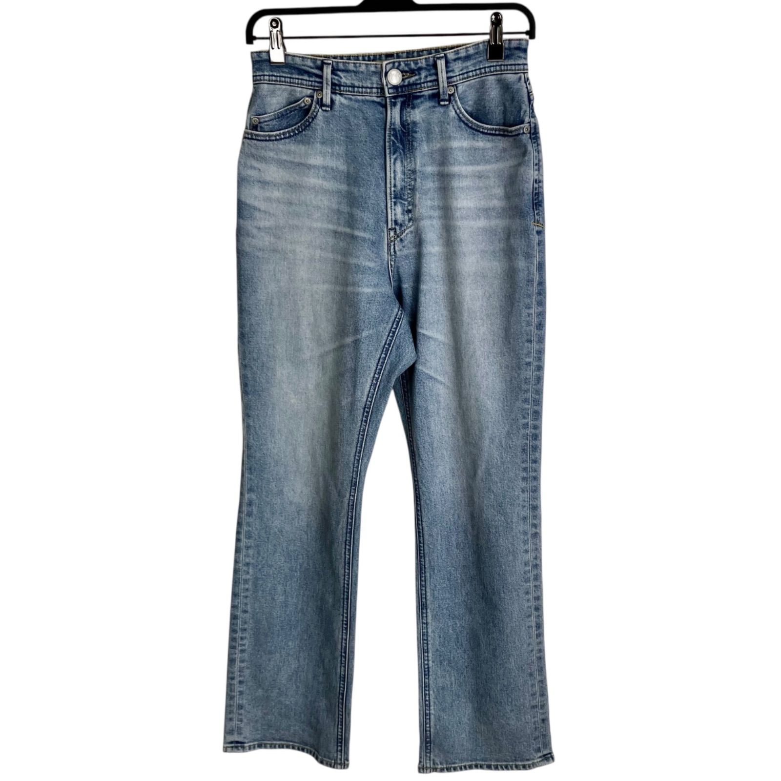 YANUK ストレート LOUISE 26 VSX ライトブルー 水色 ヤヌーク コットン デニムパンツ ジーンズ 57134211