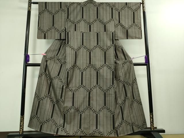 平和屋着物 上 本場大島紬 割込絣 名物裂 kh 5