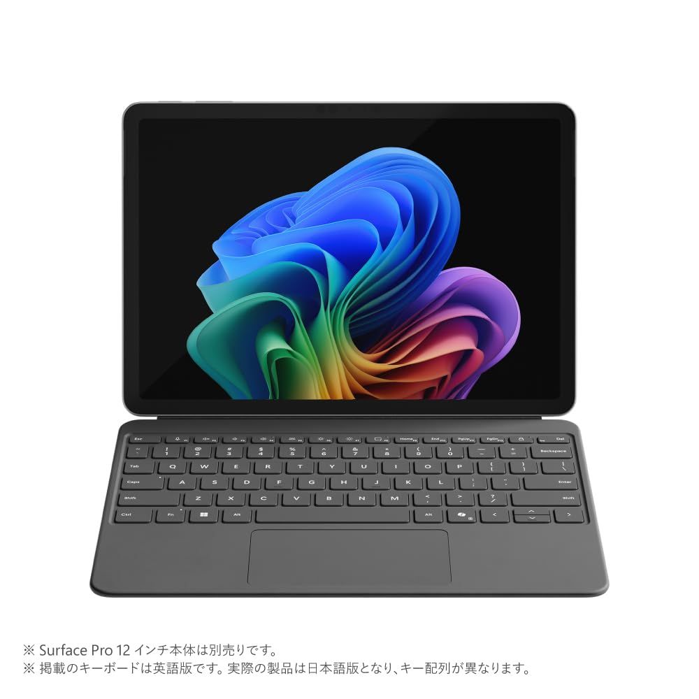 Surface Pro 12 インチ キーボード ストーン グレー EP 2 32032