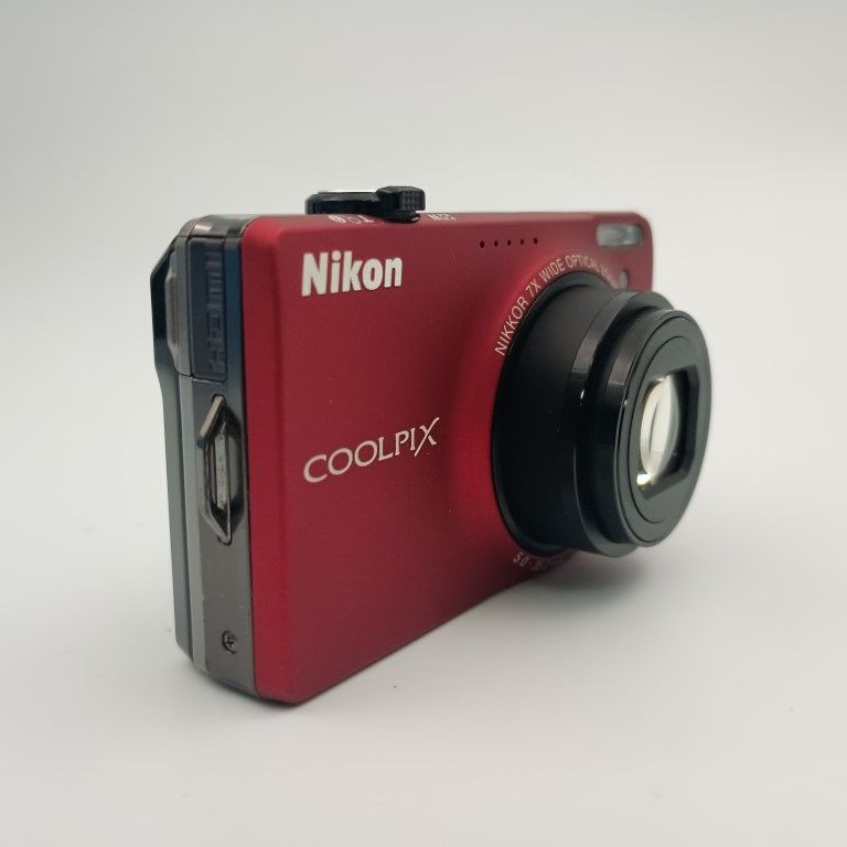 Nikon COOLPIX S6000 赤 コンパクトデジタルカメラ - メルカリ
