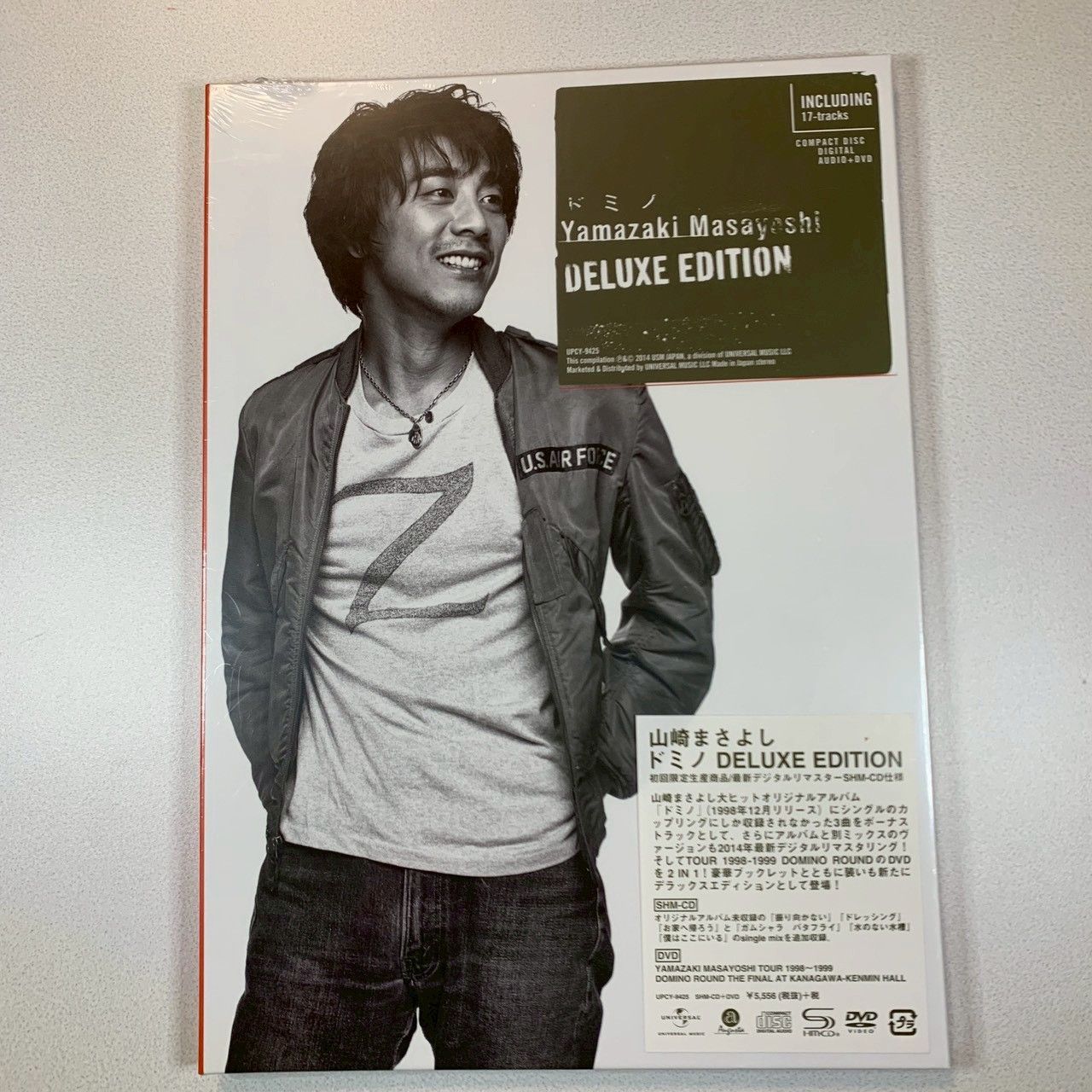 シュリンク未開封】山崎まさよし ドミノ DELUXE EDITION ［SHM-CD+DVD