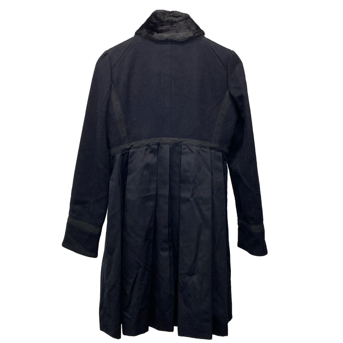 MARC BY MARC JACOBS マークバイマークジェイコブス コート サイズXS レディース - 黒 長袖 フェイクファー 秋 冬