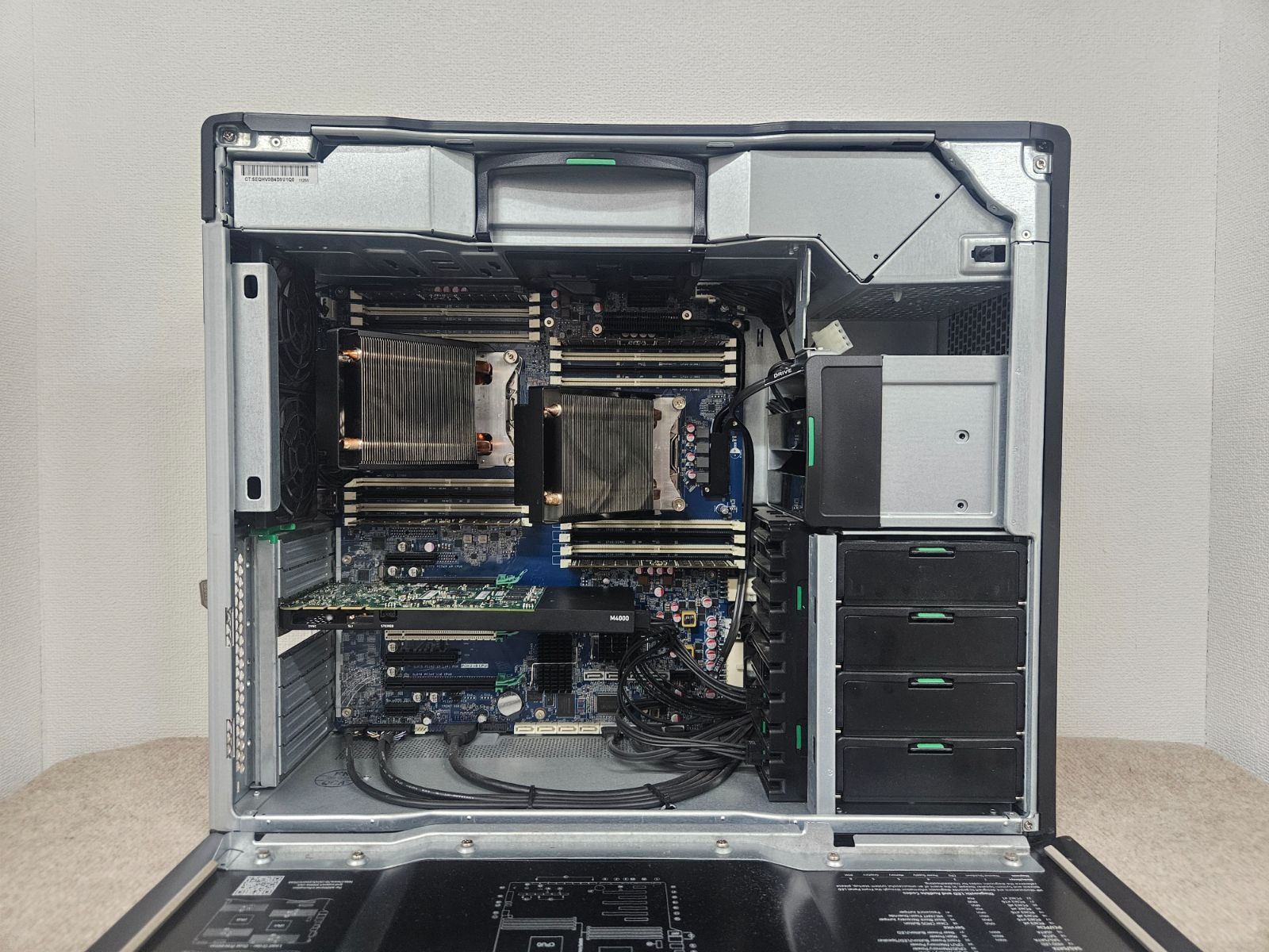 AI研究 HP Z840 Workstation Xeon E5-2687W V3 2CPU 20コア40スレッド