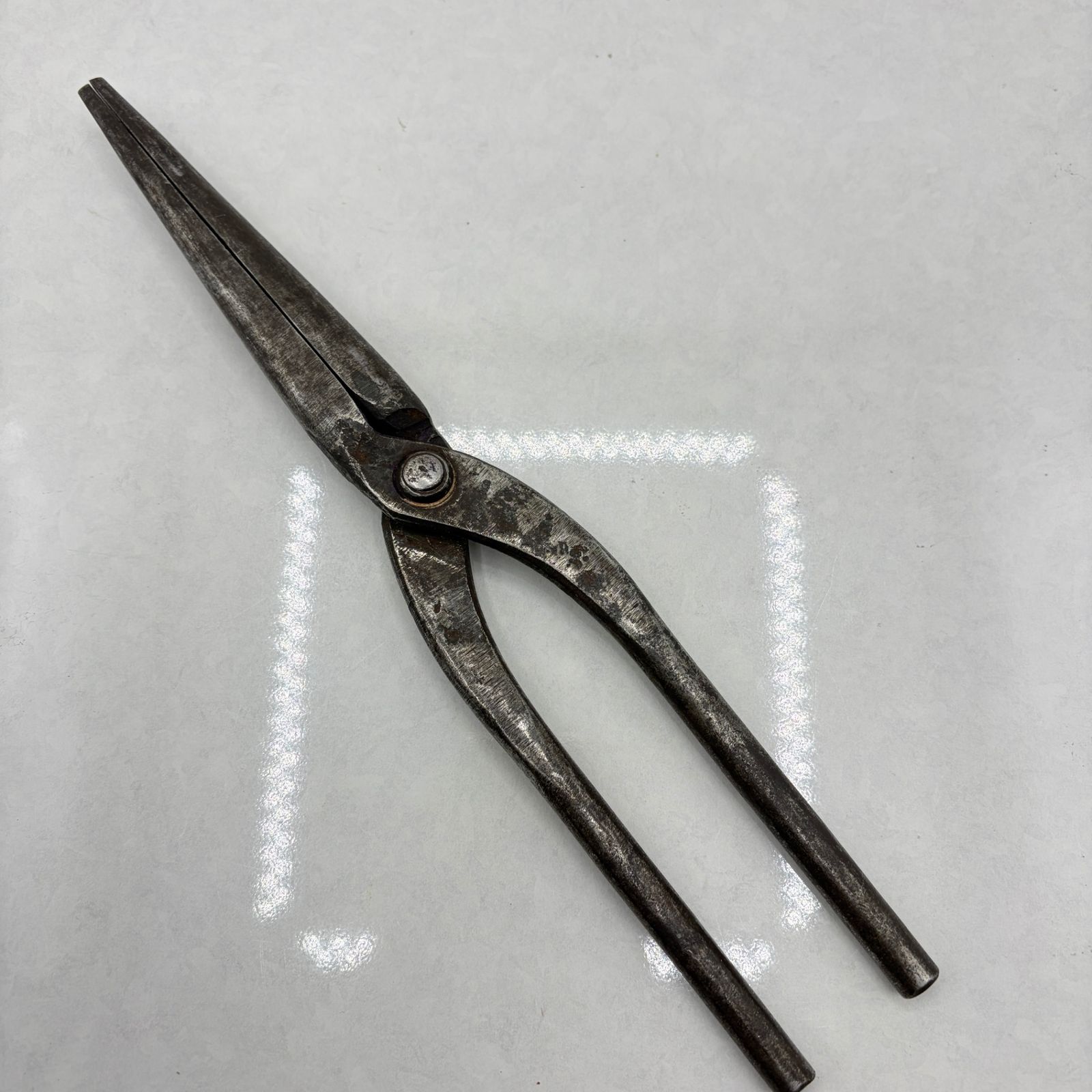 盛光 板金ツカミ 菊絞り 菊シボリ 板金工具 全長約30cm リサイクルマート宇部店