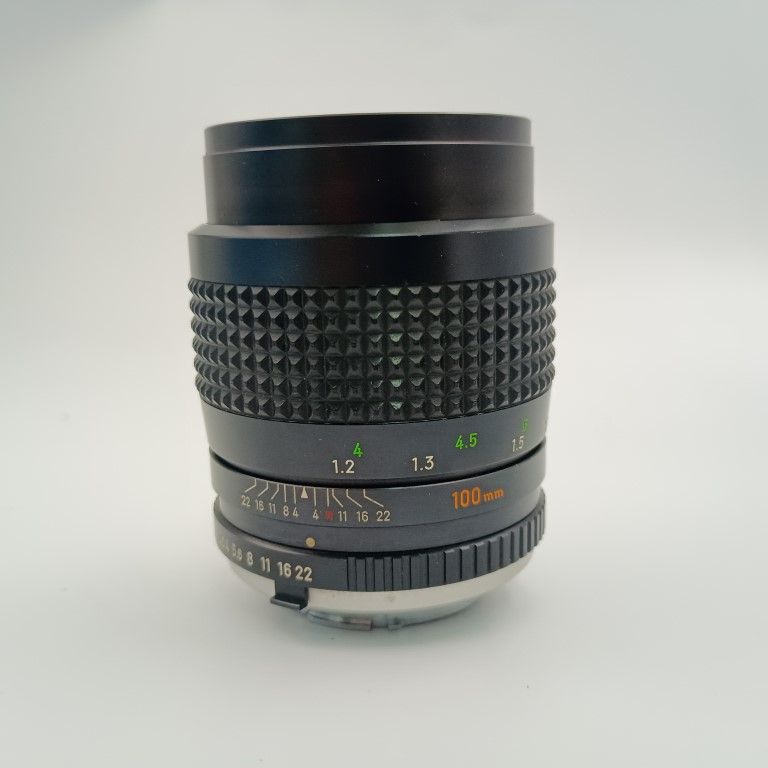 MINOLTA MC TELE ROKKOR 100mm F2.5 マニュアル カメラレンズ - メルカリ