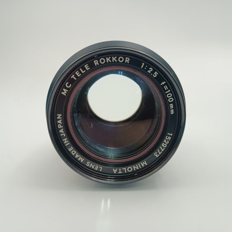 MINOLTA MC TELE ROKKOR 100mm F2.5 マニュアル カメラレンズ - メルカリ