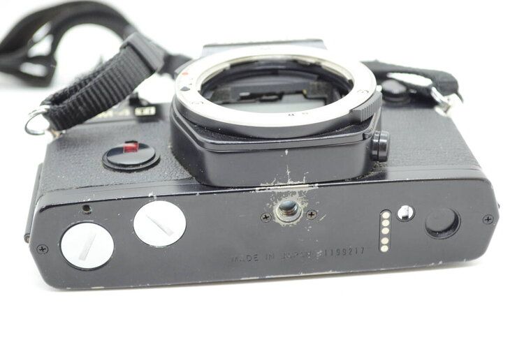 美品 動作品】Canon キャノン A1 ボディのみ シャッター鳴きあり