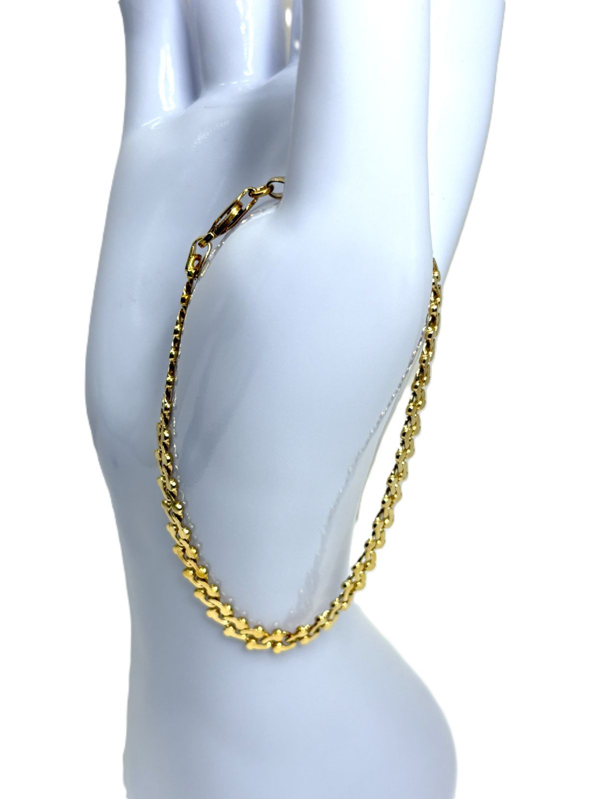  k 18 ブレスレット ボーン 5 cm 8 0 g ブレスレット アクセサリー