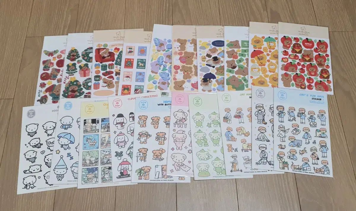 17番 作家 ダイアリーデコ シールステッカー 商品別価格設定あり870 み