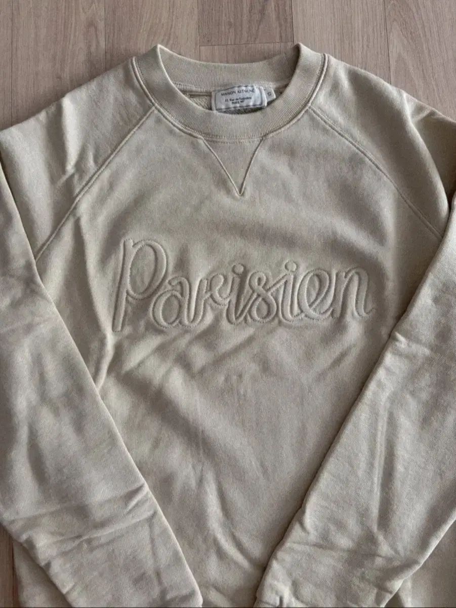 メゾンキツネ パリジャン スウェット ベージュ